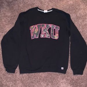 wku college sweatshirt. Fits small/medium
